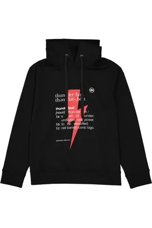 Neil Barrett Heren, Sweatshirts & Hoodies, Zwart, Maat: XL Katoen