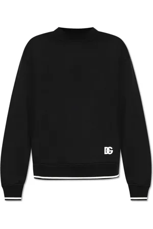 Dolce & Gabbana Heren, Sweatshirts & Hoodies, Zwart, Maat: S Katoen