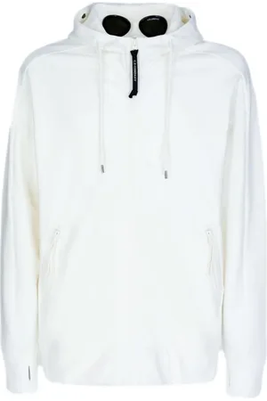 C.P. Company Heren, Sweatshirts & Hoodies, Wit, Maat: L Katoen