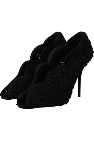 Dolce & Gabbana Dames, Schoenen, Zwart, Maat: 40 EU