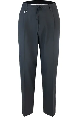 Paolo Pecora Heren, Broeken, Zwart, Maat: XL Wol
