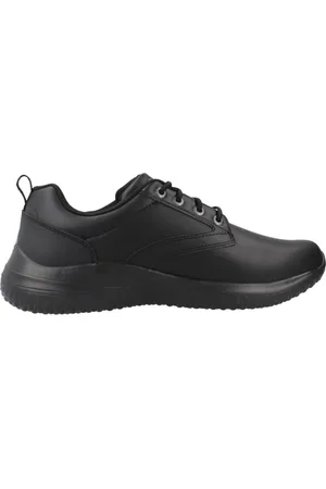 Skechers Heren, Schoenen, Zwart, Maat: 41 EU Leer
