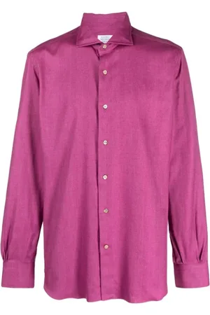 MAZZARELLI Heren, Overhemden, Roze, Maat: 2XL