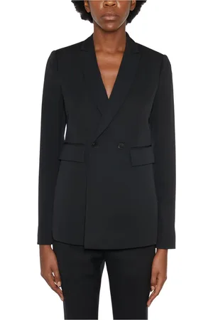 SAPIO Dames, Jassen, Zwart, Maat: XS Wol