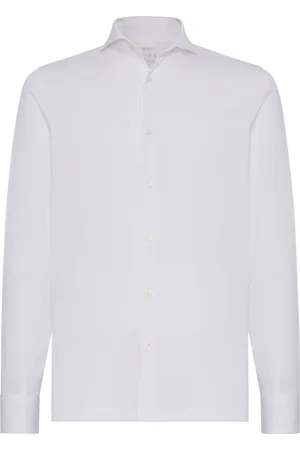 Boggi Milano Heren, Overhemden, Wit, Maat: 3XL Piqué