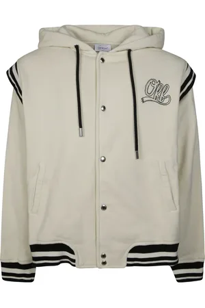 OFF-WHITE Heren, Jassen, Wit, Maat: M Fleece