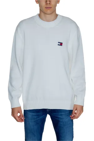 Tommy Hilfiger Heren, Truien, Wit, Maat: L Katoen