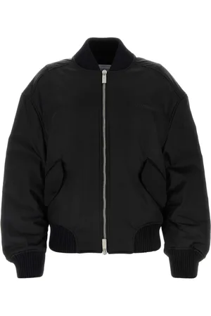 OFF-WHITE Dames, Jassen, Zwart, Maat: 2XS Nylon
