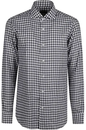 BARBA Heren, Overhemden, Blauw, Maat: 3XL