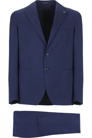 TAGLIATORE Heren, Pakken, Blauw, Maat: XL Zijde