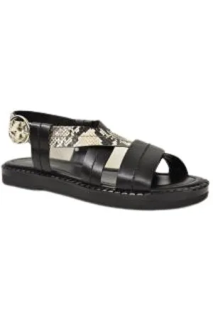 Janet&Janet Dames, Schoenen, Zwart, Maat: 36 EU Katoen