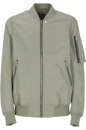 Rick Owens Heren, Jassen, Groen, Maat: L Katoen