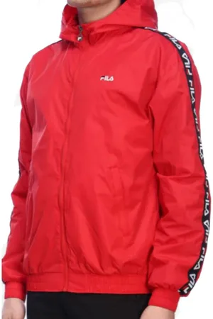 Fila Heren, Sweatshirts & Hoodies, Rood, Maat: XS Polyamide