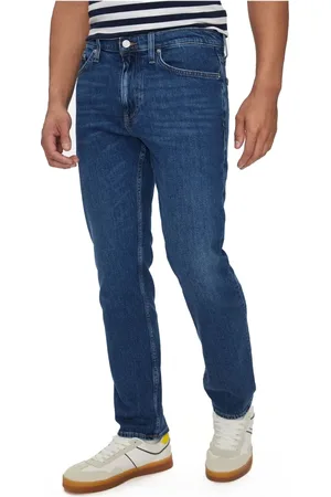 Tommy Hilfiger Heren, Jeans, Blauw, Maat: W30 L34 Katoen