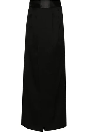 Maison Margiela Dames, Rokken, Zwart, Maat: XS Katoen