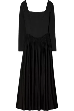 Tory Burch Dames, Jurken, Zwart, Maat: XS Leer