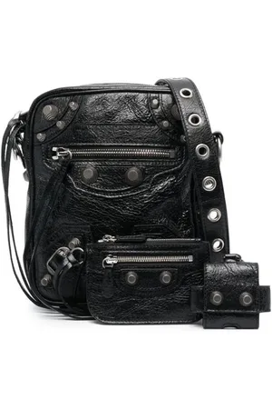 Balenciaga Heren, Tassen, Zwart, Maat: ONE Size Leer