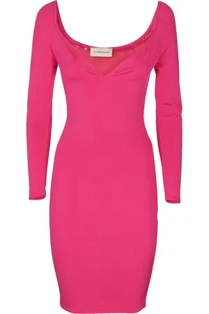 ALEXANDRE VAUTHIER Dames, Jurken, Roze, Maat: XS Viscose