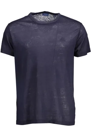 GANT Heren, Tops, Blauw, Maat: 2XL Linnen