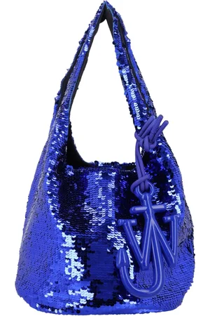 J.W.Anderson Dames, Tassen, Blauw, Maat: ONE Size Katoen