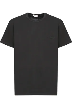 Alexander McQueen Heren, Tops, Zwart, Maat: S Katoen