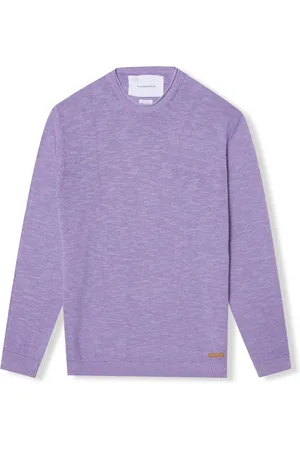Baldessarini Heren, Truien, Paars, Maat: 2XL Katoen