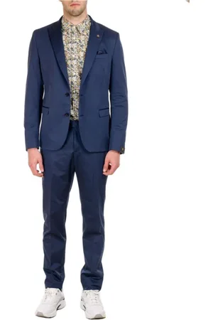 Manuel Ritz Heren, Pakken, Blauw, Maat: XL