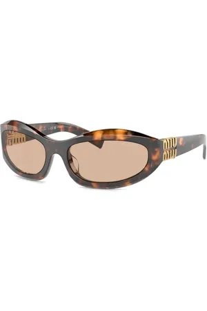 Miu Miu Dames, Accessoires, Bruin, Maat: 59 MM