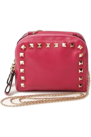 VALENTINO Dames, Pre-owned, Roze, Maat: ONE Size Leer