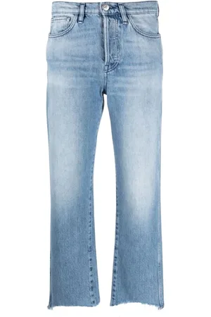 3x1 Dames, Jeans, Blauw, Maat: W28 Denim
