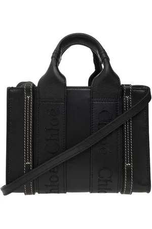 Chloé Dames, Tassen, Zwart, Maat: ONE Size Linnen