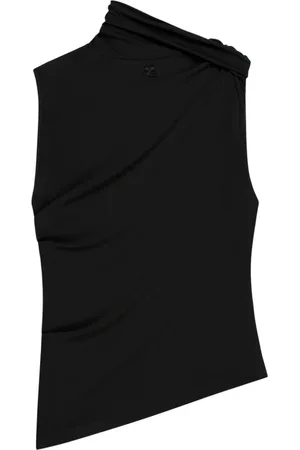 Courrèges Dames, Tops, Zwart, Maat: XS