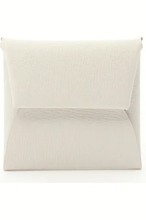 Hermès Dames, Pre-owned, Wit, Maat: ONE Size Leer