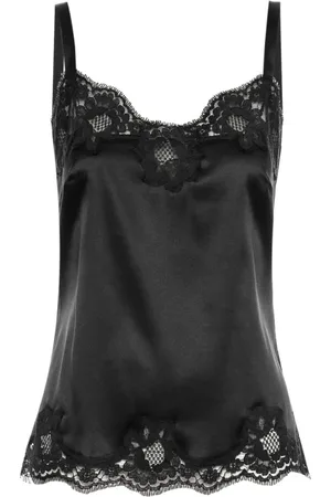 Dolce & Gabbana Dames, Tops, Zwart, Maat: L