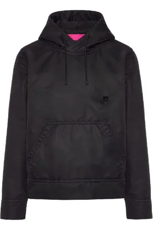 VALENTINO Heren, Sweatshirts & Hoodies, Zwart, Maat: L Nylon