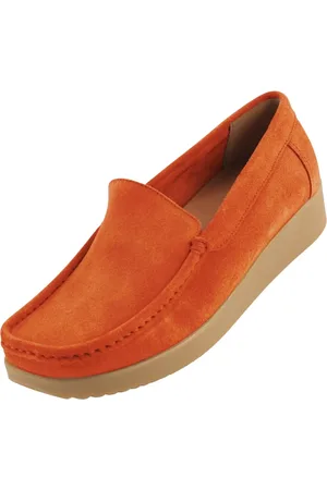 Nature Dames, Schoenen, Oranje, Maat: 36 EU Suède