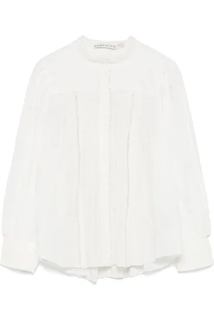 ALICE+OLIVIA Dames, Blouses & Shirts, Wit, Maat: M