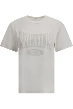 Alexander Wang Dames, Tops, Wit, Maat: M Katoen