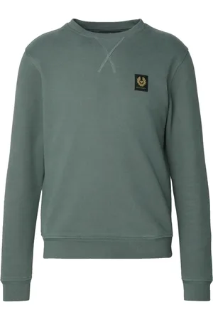 Belstaff Heren, Sweatshirts & Hoodies, Groen, Maat: M Katoen
