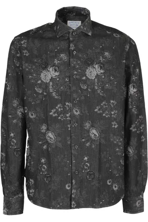 Orian Heren, Overhemden, Veelkleurig, Maat: XL Denim