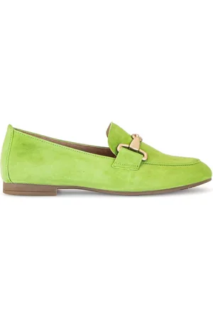Gabor Dames, Schoenen, Groen, Maat: 37 1/2 EU Velours