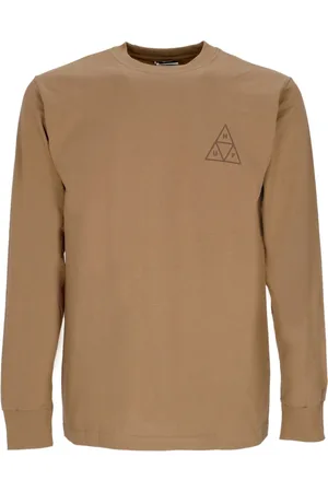 Huf Heren, Tops, Bruin, Maat: XL Katoen
