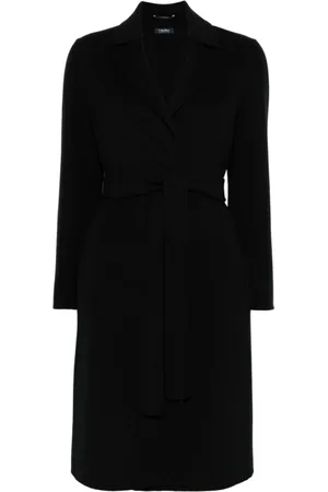 Max Mara Dames, Mantels, Zwart, Maat: 2XS Wol