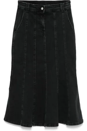 Twin-Set Dames, Rokken, Zwart, Maat: M Denim