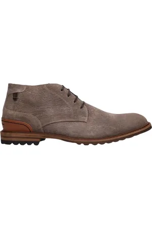 Floris van Bommel Heren, Schoenen, Bruin, Maat: 46 2/3 EU Suède