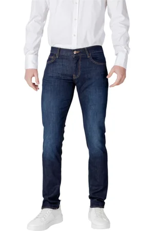 Armani Exchange Heren, Jeans, Blauw, Maat: W30 L32 Katoen