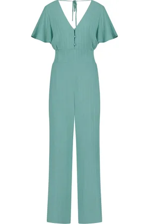 FREEBIRD Dames, Jumpsuits & Playsuits, Groen, Maat: S Viscose