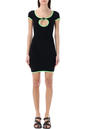 AMBUSH Dames, Jurken, Zwart, Maat: S Viscose