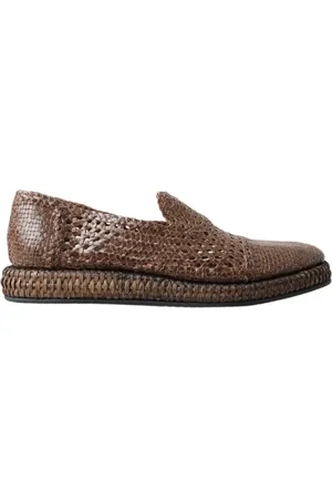 Dolce & Gabbana Heren, Schoenen, Bruin, Maat: 41 EU Leer
