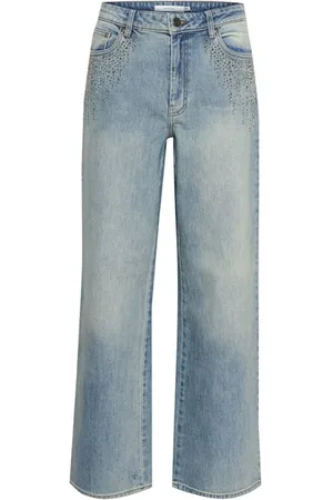 Gestuz Dames, Jeans, Blauw, Maat: W29 Katoen